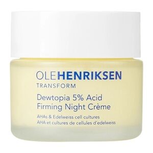 NEW Ole Henriksen Dewtopia 5% Acid Firming Night Creme